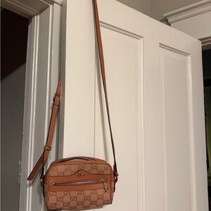 Gucci Ophidia mini bag in Pink Canvas